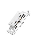 Closet Door Ball Catch Kit With Adjustable Tension 10 Pairs Stainless Steel Quiet No Fuss Install Noise Reduction Silver Finish
