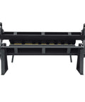 Front view of 24 Inch Box And Pan Brake With Removable Fingers For Precise Sheet Metal Bending 0 To 135 Degree Range Worksite Ready