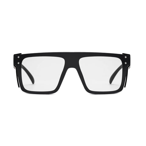 Go To Transition Photochromic Safety Glasses With UV400 Grey Lenses And Ansi Z87 Impact Resistant Wraparound Frame, front view.
