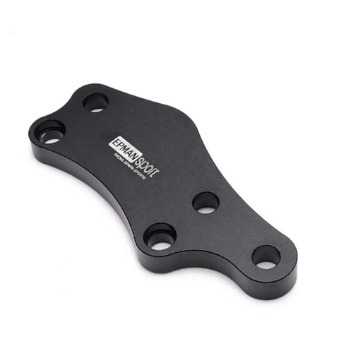 Turn Angle Adapters Steering Lock Kit For Drift Enthusiasts, Aluminum T6061 Steering Lock Adapters, black adapter plate