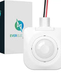 Ceiling Occupancy Motion Sensor For High Bay Lights 360 Degree Coverage 120 To 277 VAC Hard Wired UL Listed Industrial Grade