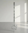Tough As Nails Heavy Duty Cable Pulling Guide with Carbon Steel Frame and Durable Nylon Sheave Wheel, vertical view.