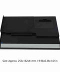 Next Level External GPU Dock Station USB4 40Gbps PCIe Enclosure with Gigabit Ethernet, top view with detailed ports.
