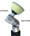 Handheld Bowl Sander For Wood Turning On Lathe With Rotatable Spindle Head 2 Inch And 3 Inch Sanding Discs Smooth Finish