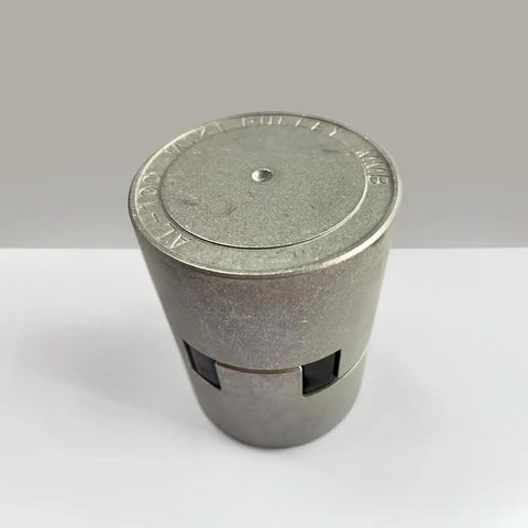 Heavy Duty Jaw Coupling Built Tough For High Flexibility And Slick Shaft Alignment Delivering Reliable Torque Transfer In Rugged Industrial Drives and Precision Machinery Systems, gray, compact design.