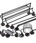 Rock Solid 12 Inch Grab Bar Hella Secure Non Slip Handle Oil Rubbed Bronze Heavy Duty Safety Support Rail For Tub And Walk In Shower Bathroom accessories and components.