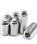 Top Shelf M6 Hex Socket Ball Point Grub Set Screws Made From Premium Stainless Steel in a pack with 25mm size for secure mounting.
