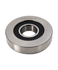 Heavy Duty Forklift Mast Bearing Roller Replacement 61236-23420-71 40X120.7X28Mm in steel material showing circular design.