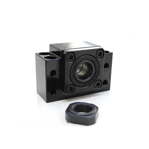 Precision SFU1605 Ball Screw Kit Anti Backlash Structure For CNC Linear Motion Control, BK12BF12 bearing supporter and DSG16H nut housing.