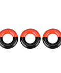 Grip Trainer With Swing Analyzer Kit Featuring Three Steel Weighted Rings For Driver Weight, Swing Weight Ring