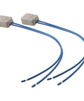 Compact Soft Start Module For Angle Grinders with blue wires and sealed housing for smooth power ramp up during use.