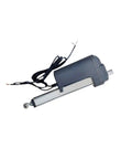 Heavy Duty 24V Dc Electric Linear Actuator Badass Push Pull Cylinder with metal housing and wires for garage doors and DIY tasks.