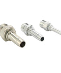25 Pack Metric Male 24 Degree Cone Seat LT Hose Fittings M36x2 Threaded Connectors for 1 Inch Hose DN25 Straight Hose Fitting Kit