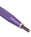 Close-up of 54 Piece Metric Thread Repair Kit tool showing purple handle and threaded insert for DIY repairs.