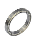 Thin Section Deep Groove Ball Bearings 6815 6815Z 6815ZZ 61815-2Z 75X95X10MM Shielded single row bearing in silver metal finish.