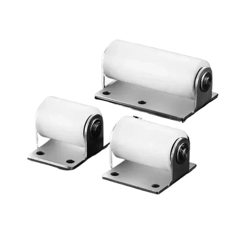 Premium Heavy Duty Sliding Door Rollers With Reinforced Nylon Bearing Pulley And Rustproof Stainless Steel Bracket Built Tough for smooth gliding.