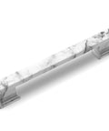 White Marble 5 Inch Cabinet Handles Set Of 10 Zinc Alloy Pulls For Cabinets And Dressers Kitchen Hardware With Two Screw Sizes And Individually Packaged