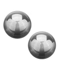 Heavy Duty 2Pc Tungsten Carbide Bearing Balls 10MM Diameter G5 Precision Grade polished smooth finish