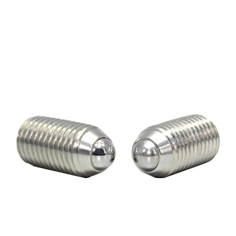 Premium 304 Stainless Steel Spring Ball Plunger Screw For Precision Machinery And Hardware Built Tough Corrosion Resistant Positioning Plungers - two side view.