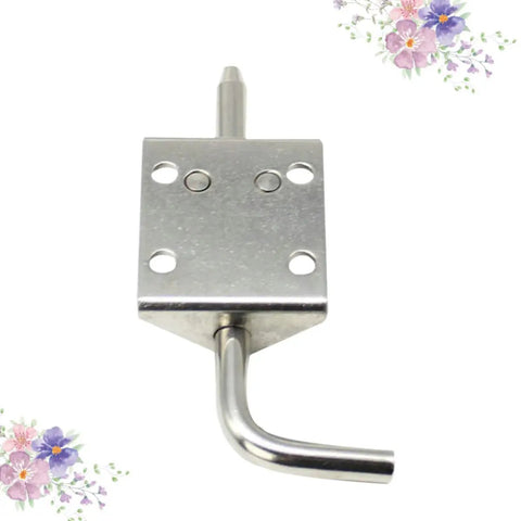Stainless Steel Cabinet Door Hinge With Spring Latch Easy Install No Squeak Quiet Close Heavy Duty Industrial Hardware For DIY Projects And Clubs