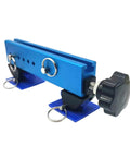 Blue Auto Body Dent Removal Kit With Expander Pull Tabs Hand Tool Set for cars and aluminum panels.