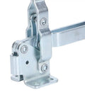 Quick Toggle Clamp For Metal Plate And Circuit Board Positioning Iron Welding Fixture Clamp With Plastic Handle 14 By 15 Cm Manual Holding Tool For Stable Machine Operation, iron clamp base