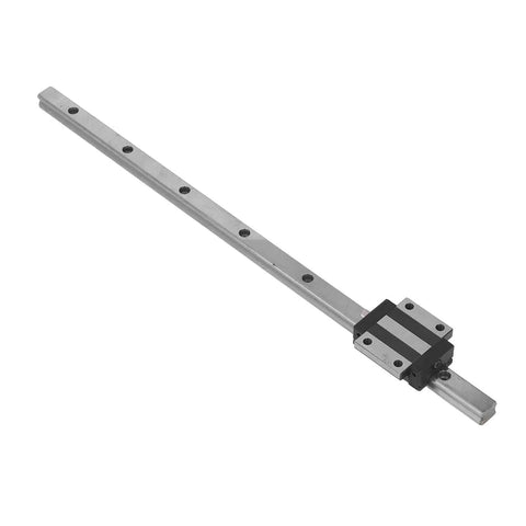 Top Tier Linear Sliding Guide Kit With Durable Bearing Steel Rail Blocks For Smooth 3D Printer, CNC Machine, And Automation Gear Upgrades At 300 Mm Length rail and block