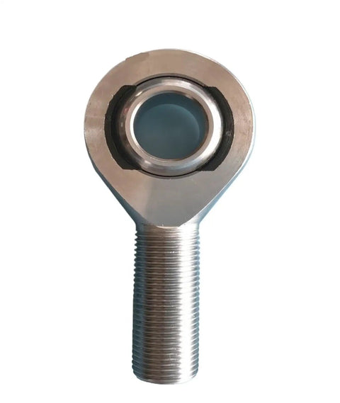 Close-up of Two Pack 5/8 Inch Male Rod End Bearings With Nuts Chromoly Steel Heim Joints, showcasing a right hand rose joint fitting.