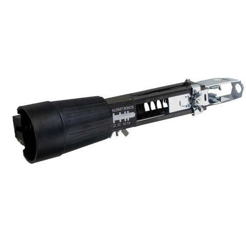 Badass Adjustable Automatic Chain Screw Gun Adapter For Drywall And Plasterboard Auto Feed Nailing Machine Attachment black alloy steel design