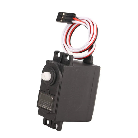 Smooth Operator Low Noise RC Servo With Fast Spin Plastic Motor For HPI And Futaba RC Models, compact servo motor, 1.5x1.6x0.8in