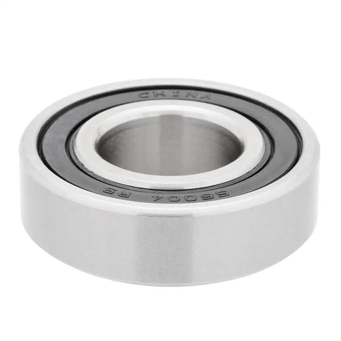 Built Tough Professional Grade Stainless Steel Deep Groove Ball Bearings S6004-2RS, 20x42x12mm, double rubber sealed.