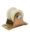 Heavy Duty Nylon Sliding Door Rollers Featuring A Slick Grooved Build For Quiet Operation And Bulletproof Wear Resistance Quick Swap U30mm Roller Wheels for smooth closet and patio door movement.