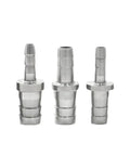 One Piece Variable Diameter Pagoda Straight Joint Hose Fittings 4mm To 60mm Adjustable Butt Connector For DIY Projects Garden Irrigation And Plumbing Applications, three metal hose fittings