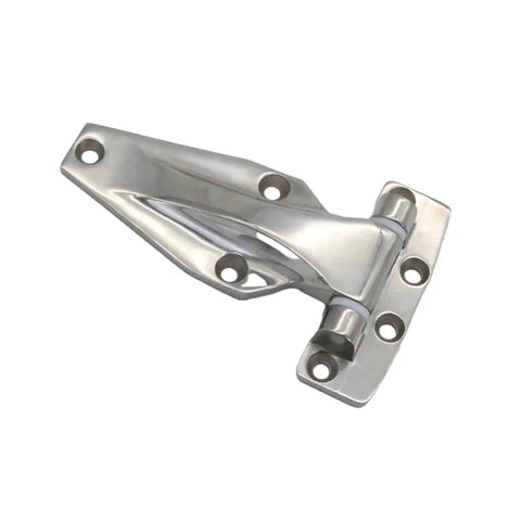 Tough As Nails Heavy Duty Refrigerator Door Hinges And Container Door Hinges Crafted From Solid 304 Stainless Steel Industrial Grade Hardware for commercial use.