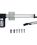 Straight Up No Nonsense Replacement Linear Actuator For Power Recliner And Lift Chair Motor KDPT005-144 with motor and screws.