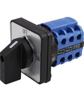 Heavy Duty Universal Changeover Selector Switch For Power Transfer, Two Position, Twelve Terminals, 380V 25A Rotary Cam Switch