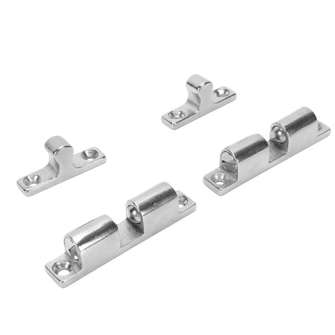 Built Tough Double Roller Cabinet Latch 70Mm 316 Marine Grade Stainless Steel Dual Ball Door Catch Keeps Everything Hella Secure For RV Boat Camper And Garage Use Two Pack - two sizes of latches with dual ball mechanisms