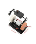 Workhorse Multi Purpose Bench Grinder And Sander With Rock Solid Brushless Motor and Variable Speed Dial, compact design.
