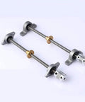 Upgrade Your 3D Printer Build With This High-Performance T8 Lead Screw Kit Featuring An 8mm Diameter And 2mm Pitch Rod Available In Sizes From 100mm To 600mm Perfect For CNC And Stepper Motors Alongside The Included KFL Or KP Nut Bearing for 3D printer and CNC use