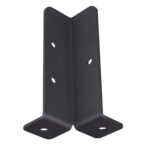 Heavy Duty Adjustable Deck Post Base Brackets Kit Fits 1.5x1.5 2x2 2x4 4x4 Wood Posts Reversible For Fences Pergolas Railings And Outdoor Projects Built Tough For Any Outdoor Setup Easy To Install