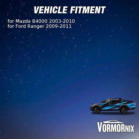 Ford Ranger 2009-2011 vehicle fitment for Front Wheel Bearing And Hub Assembly Kit, sleek design on a blue background.