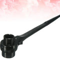Durable Pointed Tail Ratchet Socket Wrench For Nuts And Bolts In Tight Squeezes Mini Adjustable Mechanic Kit view showing long pointed design.