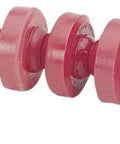 Greenlee 39265 Flexible Cable Puller Mandrel For 2 Inch Duct with poly disks for clearing mud, tapered design for tight bends.