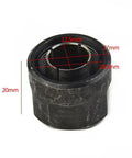 Heavy Duty 20mm x 27mm Metal Collet Clamping Nut With Balanced Spring, showing dimensions and design features.