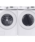 Samsung white front-load washer and matching dryer, 2-unit set