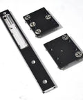 Adjustable Linear Guide Rail With Damping Wheel Slider For Precision Motion System 300-1400mm Plug-And-Play Ready No-Fuss Setup Easy Install Custom Length High Precision For Automated Machinery And Robotic Assemblies, aluminum rail