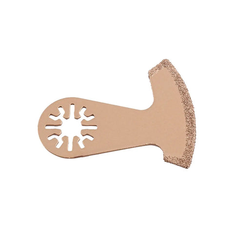 Dope Oscillating Tool Blade Kit With Quick Install For Any Cut Task showcasing a single carbide blade with serrated edge.