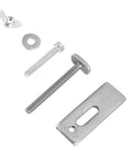 Mini Hold Down Clamp Kit For CNC Router Table And Wood Engraving with quick release clamps and adjustable screws, iron 8cm