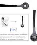 Shark Side Brushes Replacement Pack Ten Pack Fits Shark IQ Robot Models R101AE RV1001 R101 RV1000 AV911S AV2501AE RV2502AE Vacuum Cleaner Accessories 102KY1000 - individual brush and water soaking instruction