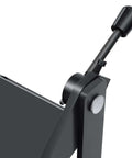 Close-up of handle on Pan And Box Brake For Sheet Metal Up To Twenty Gauge, 24 Inch Bender With Removable Fingers, heavy duty metalworking tool